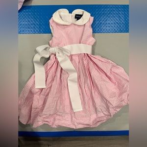 Ralph Lauren 18mos pink seersucker dress